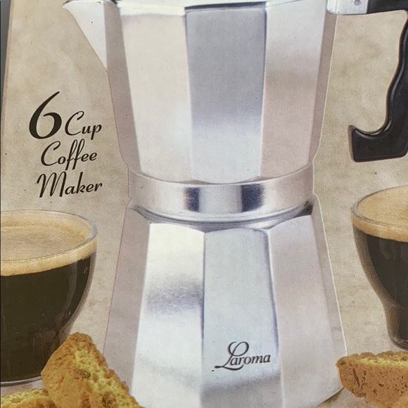 Espresso by Laroma 6 cup NIB - Picture 2 of 5